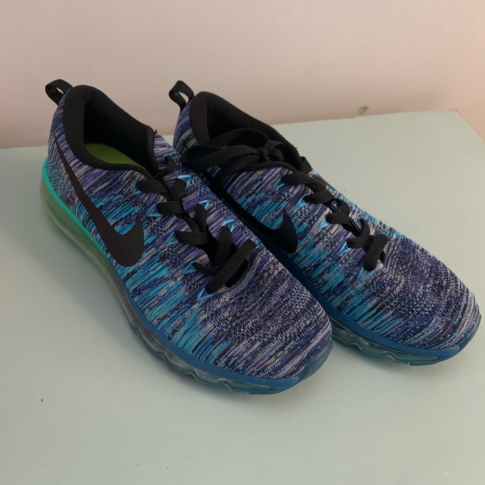 Nike Blue and Black Athletic Shoes